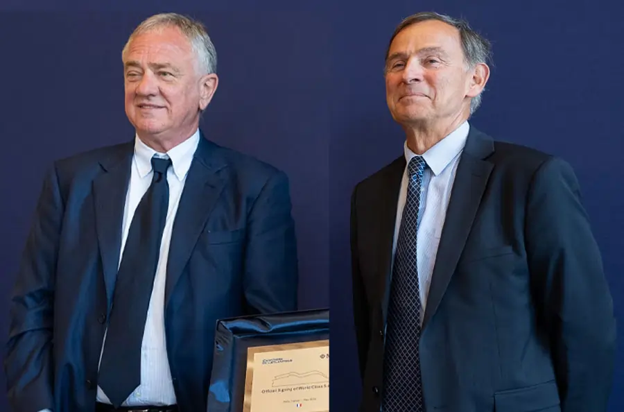 signature entre MSC Croisières et Chantiers de l'Atlantique