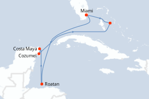 Itinéraire : Caraïbes & Amériques