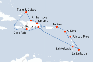 Itinéraire : Caraïbes & Amériques