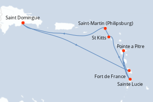 Itinéraire : Caraïbes & Amériques