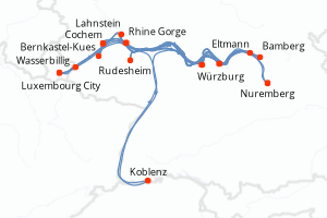Itinéraire : Rhin · Main · Moselle