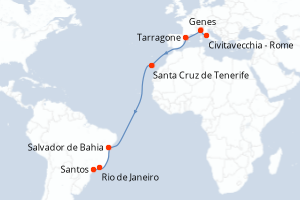 Itinéraire : Caraïbes & Amériques