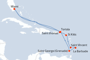 Itinéraire : Caraïbes & Amériques