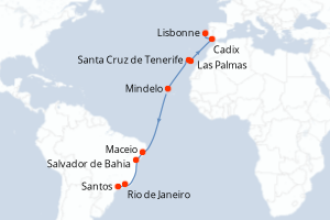 Itinéraire : Caraïbes & Amériques