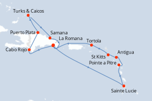 Itinéraire : Caraïbes & Amériques