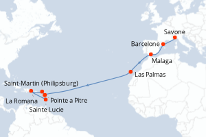 Itinéraire : Caraïbes & Amériques