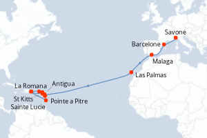 Itinéraire : Caraïbes & Amériques