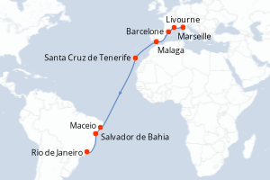 Itinéraire : Caraïbes & Amériques