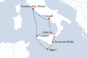 Itinéraire : Méditerranée & mers adjacentes