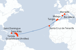 Itinéraire : Caraïbes & Amériques