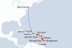 Itinéraire : Caraïbes & Amériques