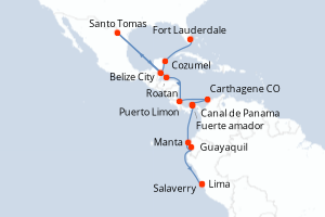Itinéraire : Caraïbes & Amériques