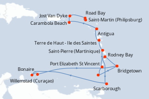 Itinéraire : Caraïbes & Amériques