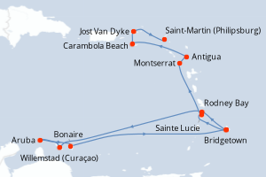 Itinéraire : Caraïbes & Amériques