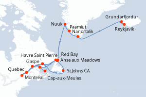 Itinéraire : Caraïbes & Amériques
