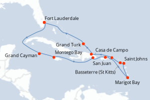 Itinéraire : Caraïbes & Amériques