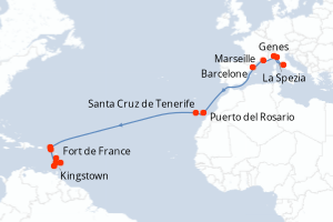 Itinéraire : Caraïbes & Amériques
