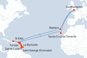 Itinéraire : Caraïbes & Amériques