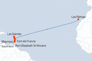 Itinéraire : Caraïbes & Amériques