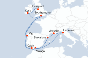Itinéraire : Méditerranée & mers adjacentes