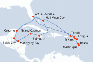 Itinéraire : Caraïbes & Amériques