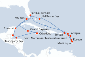 Itinéraire : Caraïbes & Amériques