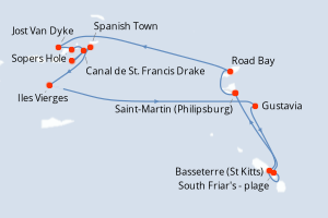 Itinéraire : Caraïbes & Amériques