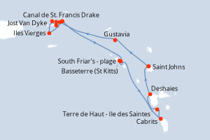 Itinéraire : Caraïbes & Amériques