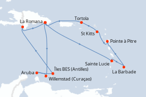 Itinéraire : Caraïbes & Amériques