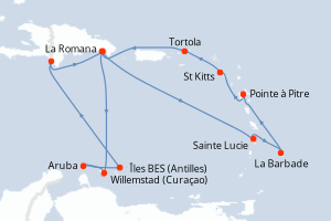 Itinéraire : Caraïbes & Amériques