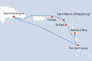 Itinéraire : Caraïbes & Amériques