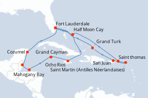 Itinéraire : Caraïbes & Amériques