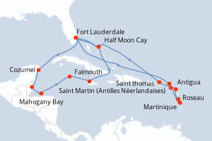 Itinéraire : Caraïbes & Amériques