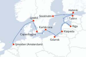 Itinéraire : Europe du Nord & Atlantique NE