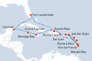 Itinéraire : Caraïbes & Amériques