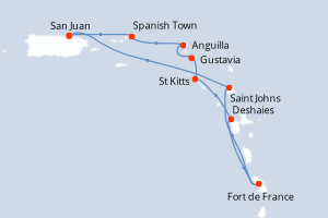 Itinéraire : Caraïbes & Amériques