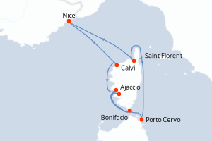 Itinéraire : Méditerranée & mers adjacentes