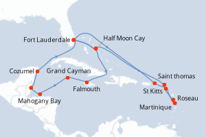 Itinéraire : Caraïbes & Amériques