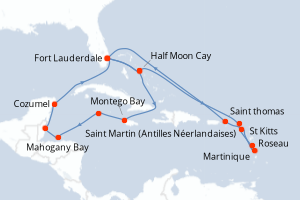 Itinéraire : Caraïbes & Amériques