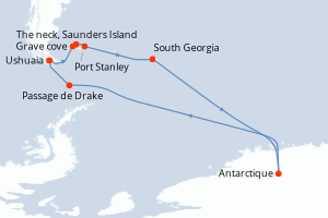 Itinéraire : Antarctique