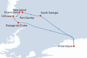 Itinéraire : Antarctique