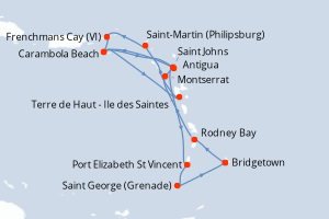 Itinéraire : Caraïbes & Amériques