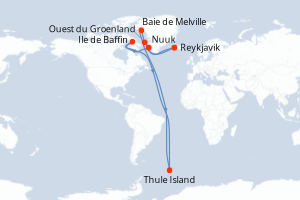 Itinéraire : Arctique