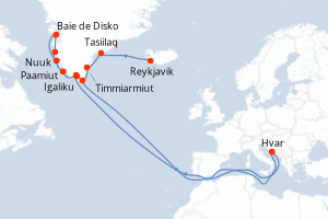 Itinéraire : Arctique
