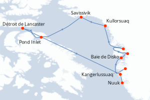 Itinéraire : Arctique