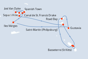 Itinéraire : Caraïbes & Amériques