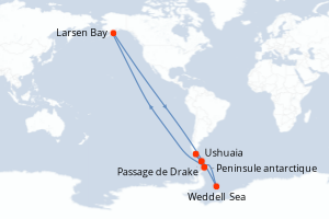 Itinéraire : Antarctique