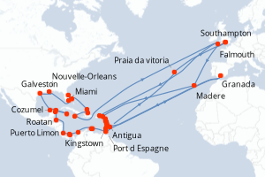 Itinéraire : Caraïbes & Amériques
