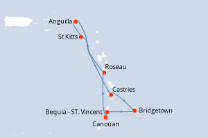 Itinéraire : Caraïbes & Amériques