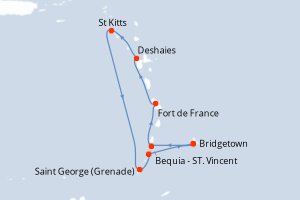 Itinéraire : Caraïbes & Amériques